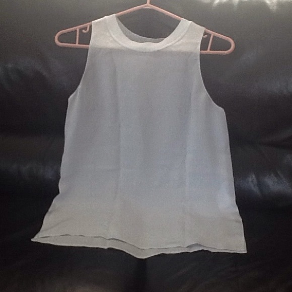 Vince silk sleeveless blouse